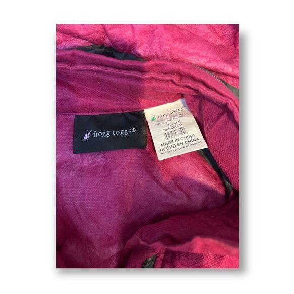 Frogg Toggs Jacket Size Small - Picture 5 of 5